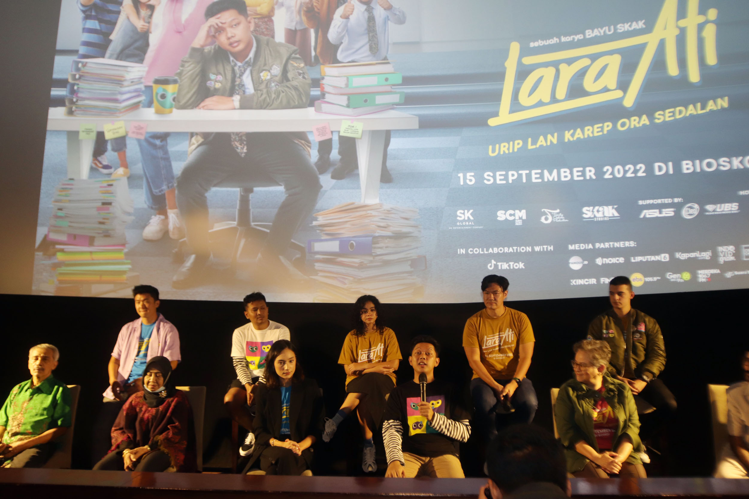 KARYA ANAK BANGSA: Industri film Indonesia merupakan subsektor ekonomi kreatif yang pertumbuhannya sangat positif.