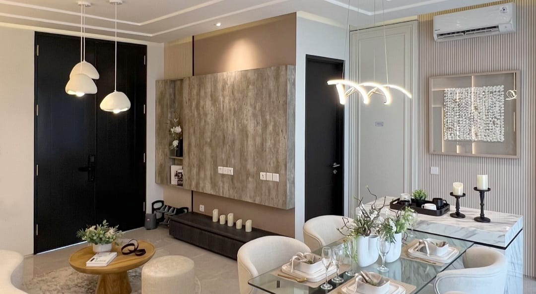 LOKASI STRATEGIS: Rumah tipe Como dengan interior yang mewah di cluster LakeSide CitraGarden.