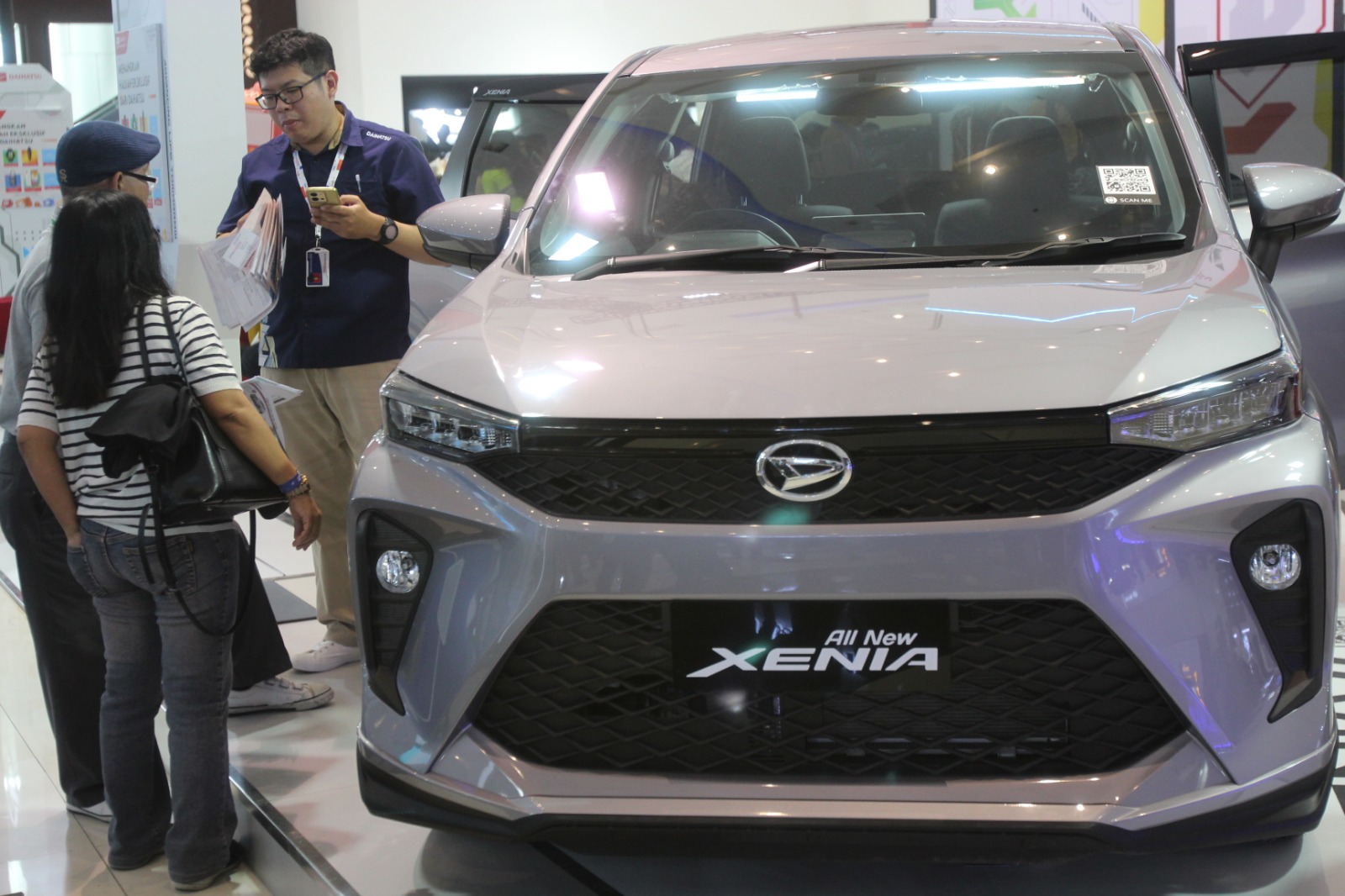 MENINGKAT: Daihatsu menorehkan catatan positif dengan membukukan penjualan 16.976 unit DI jANUARI 2024.