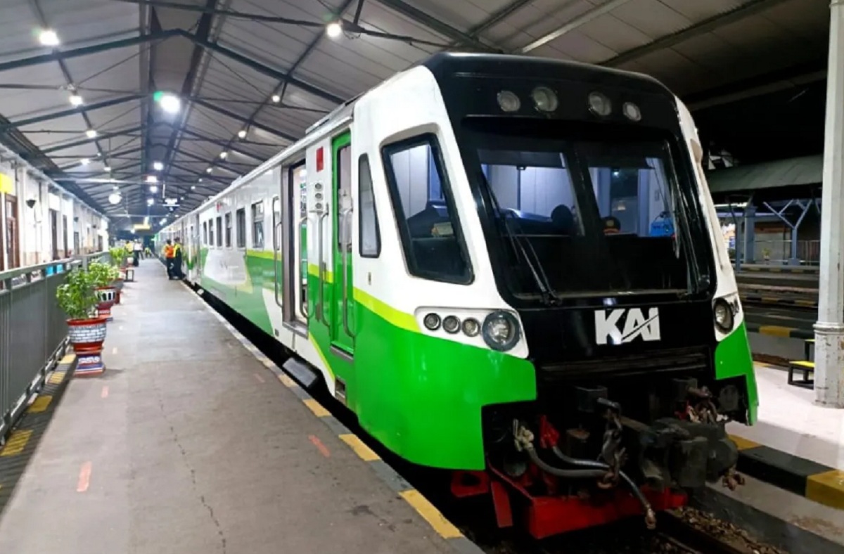Ilustrasi commuter line.