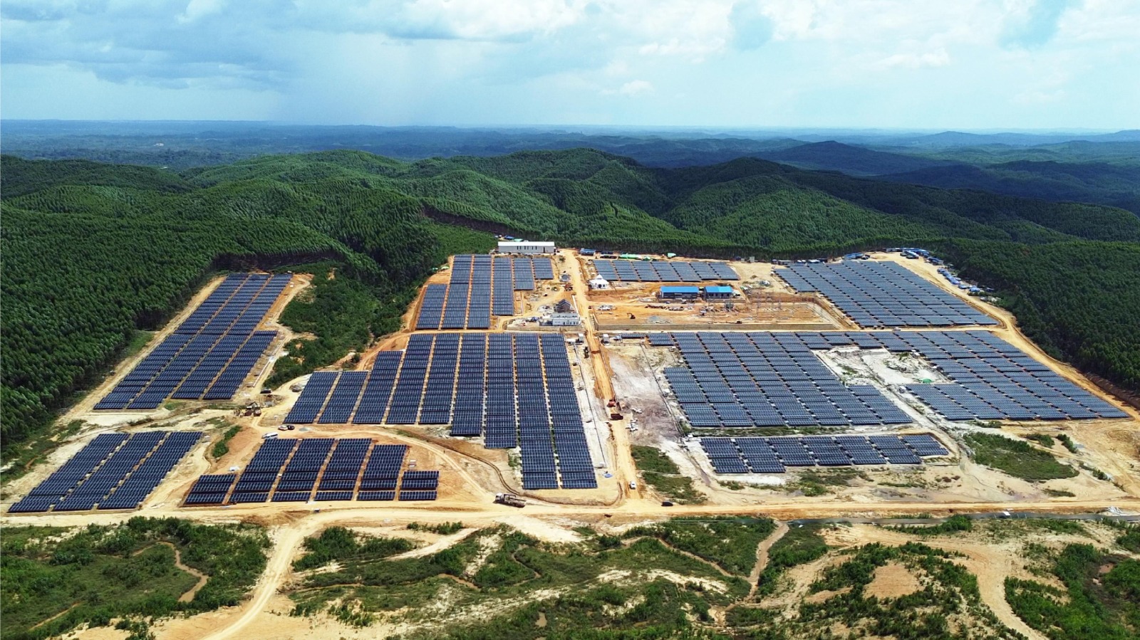 PLTS di IKN nantinya akan berdiri di lahan seluas 80 hektare dengan 21.600 panel surya.