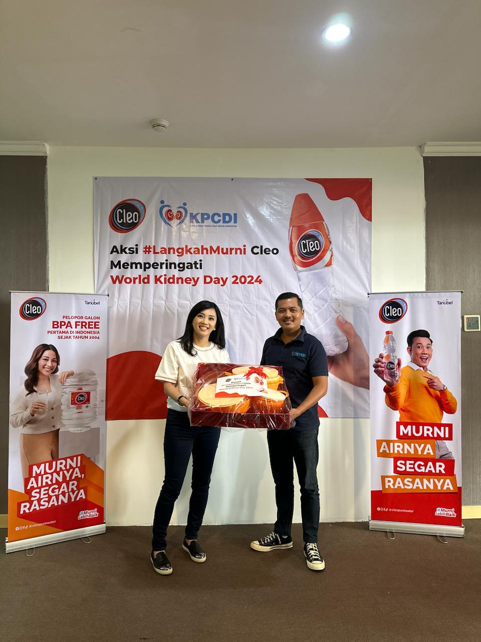 Dalam memperingati Hari Ginjal Sedunia 2024 Cleo melakukan kolaborasi bersama Komunitas Pasien Cuci Darah Indonesia (KPCDI).