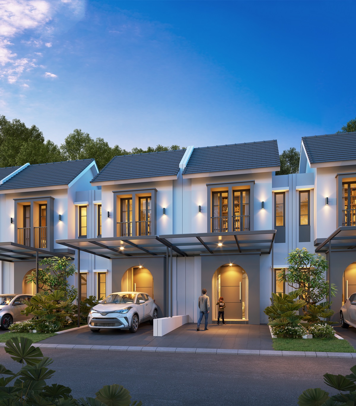 DUA LANTAI: CitraLand Driyorejo CBD kembali merilis tipe baru, Caesar dengan harga mulai Rp 1,2 miliar.