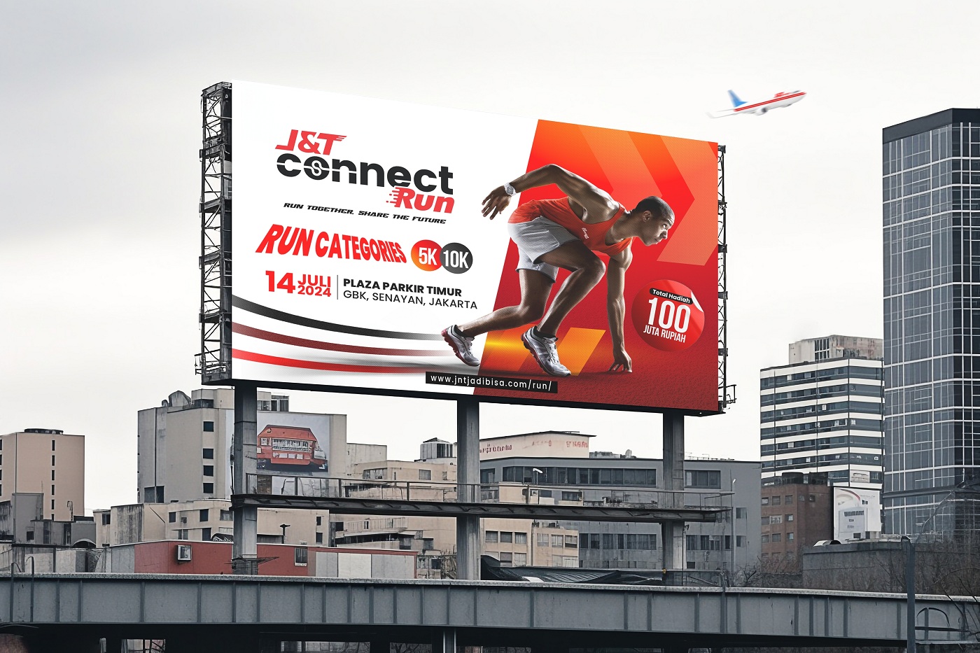 #JADIBISA: J&T Express kembali menghadirkan J&T Connect Run setelah menuai kesuksesan di tahun lalu.