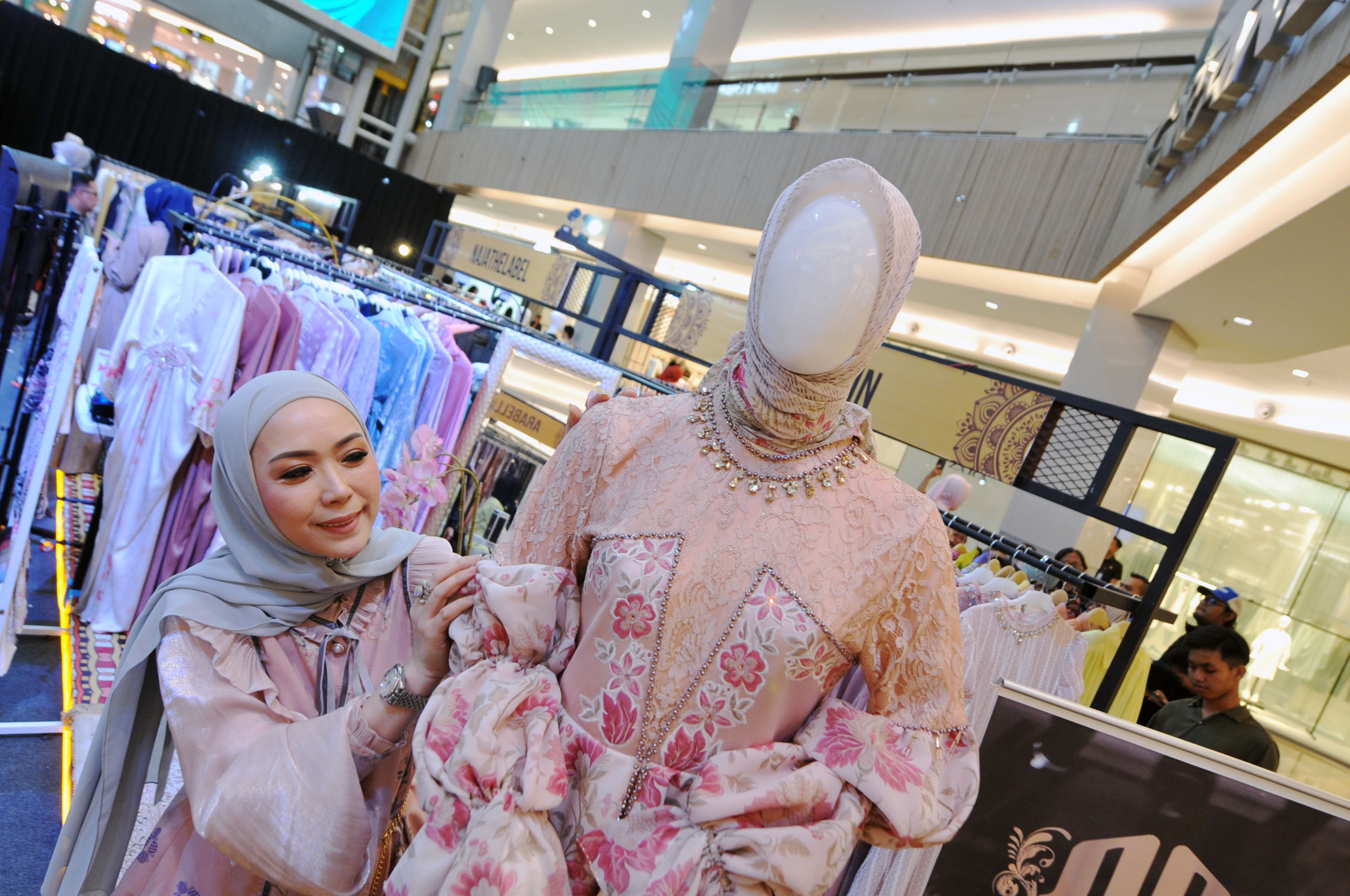 CAPAIAN POSITIF: Industri tekstil tumbuh cukup ekspansif pada triwulan pertama 2024.