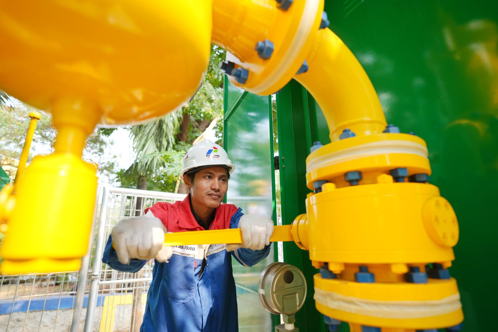 Jaringan gas nantinya akan dimanfaatkan pada berbagai hunian vertikal, rumah tapak yang merupakan rumah dinas untuk menteri dan para pegawai di IKN.