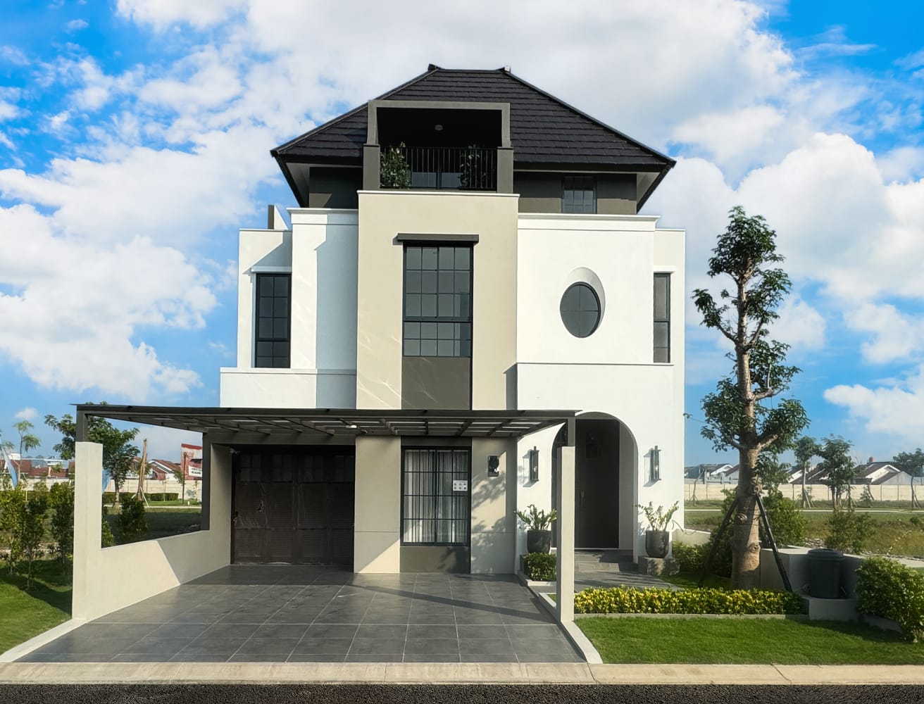 NYAMAN DAN MEMUKAU: CitraGarden Sidoarjo kembali menghadirkan show unit baru, type Fontana.