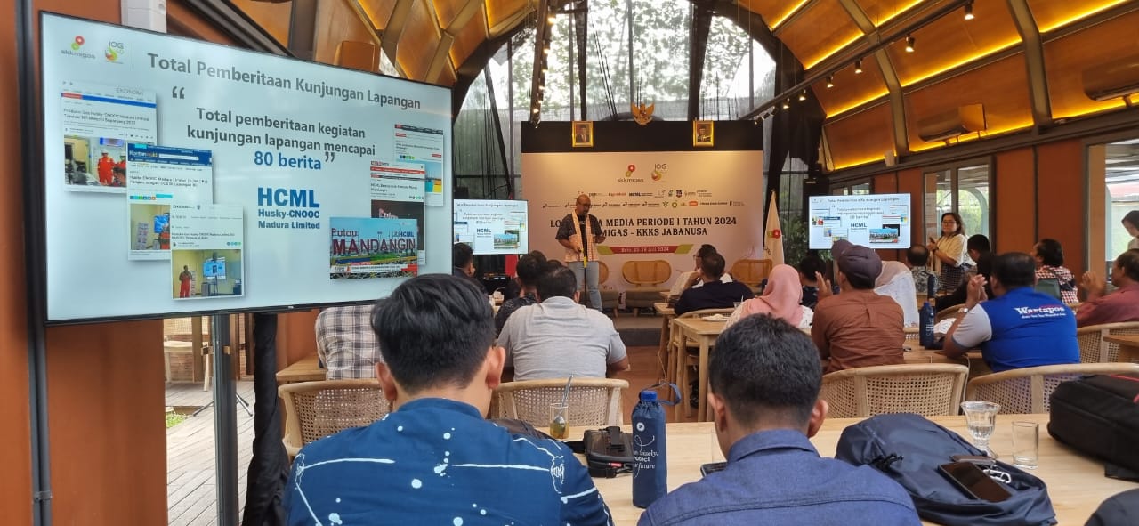 Kegiatan Lokakarya Media Periode I 2024 SKK Migas &ndash; KKKS, di Solo, Kamis (25/7).
