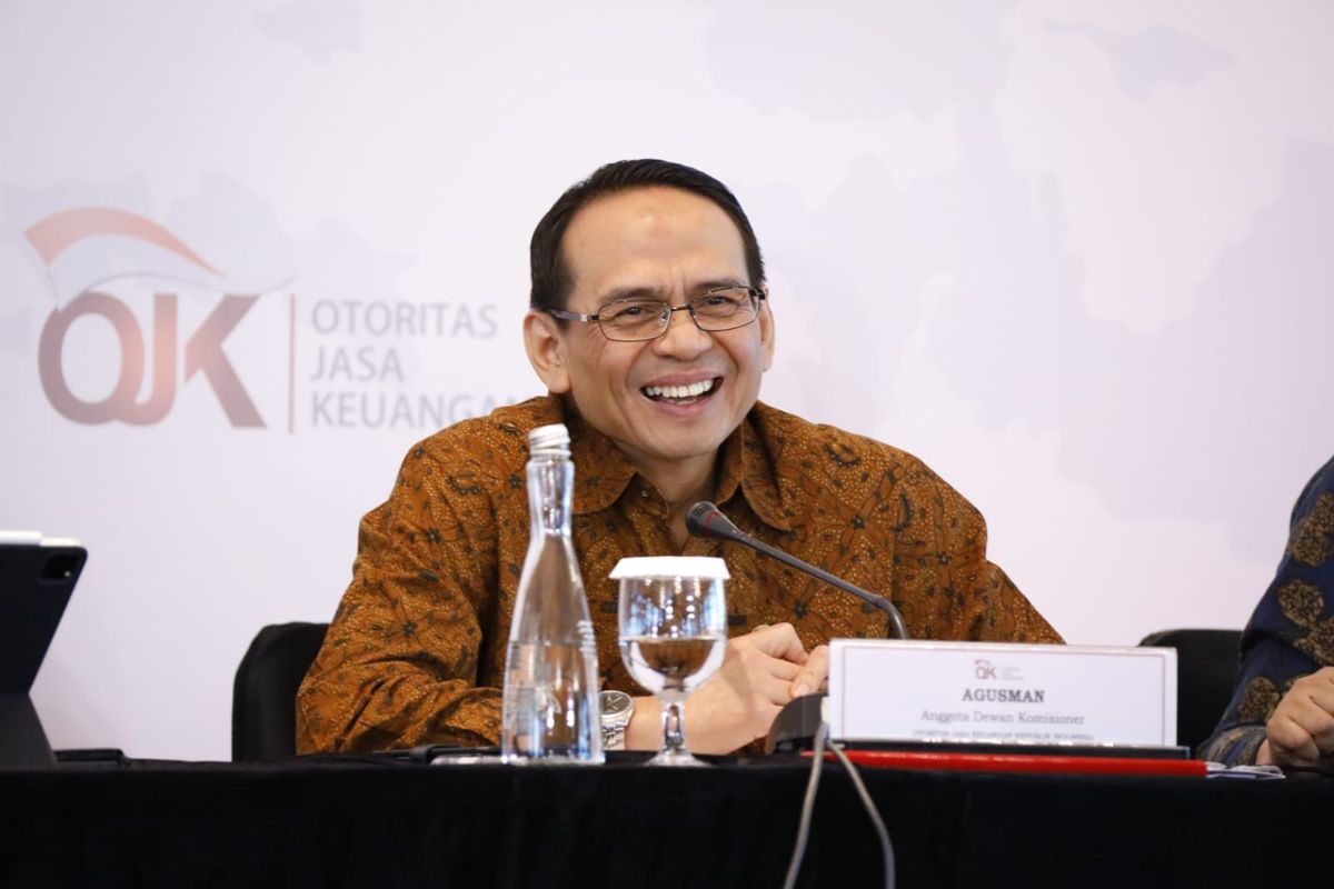 Kepala Eksekutif Pengawas Lembaga Pembiayaan, Perusahaan Modal Ventura, Lembaga Keuangan Mikro, dan Lembaga Jasa Keuangan Lainnya (PMVL) OJK Agusman.