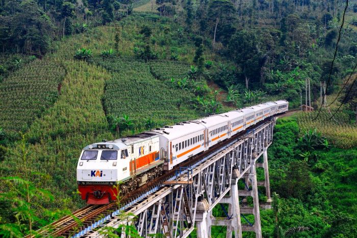 NAIK KERETA: Dalam rangka meningkatkan pelayanan kepada masyarakat, KAI melakukan perubahan beberapa perjalanan kereta api terhitung mulai 1 September 2024.