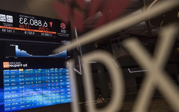ILUSTRASI: Pergerakan Indeks Harga Saham Gabungan (IHSG) di Bursa Efek Indonesia.