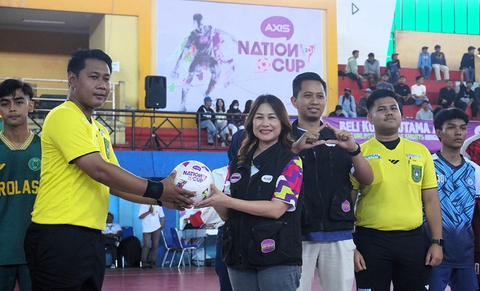 WADAH TUNJUKKAN BAKAT: Babak reliminary AXIS Nation Cup 2024 digelar di GOR Universitas Negeri Surabaya.