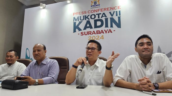 SIAP: Ketua Kadin Surabaya HM Ali Affandi mengungkapkan bahwa pelaksanaan Mukota VII Kadin Surabaya membawa misi penting.