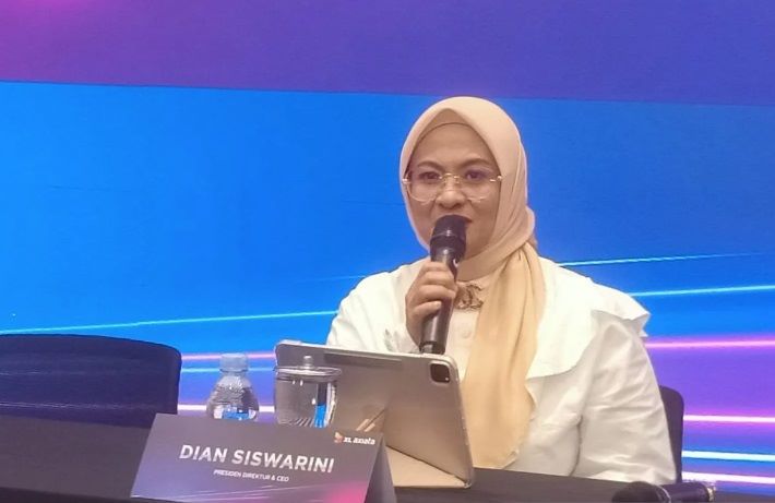 Presiden Direktur dan CEO XL Axiata Dian Siswarini