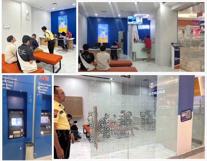 SEMANGAT: Layanan Weekend Banking di Unit Kerja BRI Kanca Pahlawan di BG Junction Mall Lobby Level A45-47.