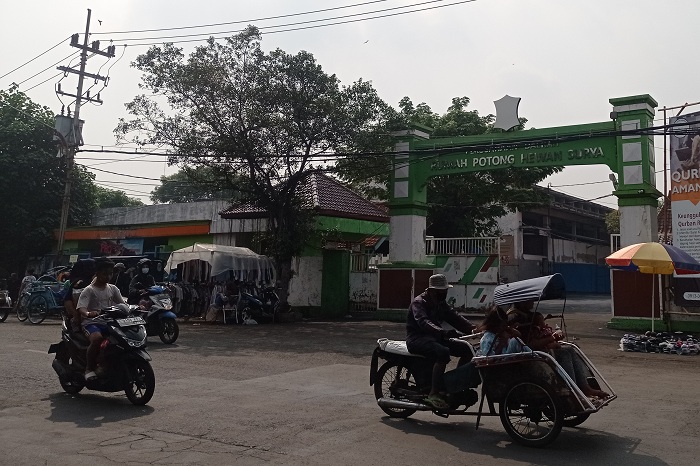 SIAP BERUBAH: Rumah Potong Hewan (RPH) Pegirikan tahun depan akan dialihfungsikan menjadi kawasan penunjang wisata religi Ampel.