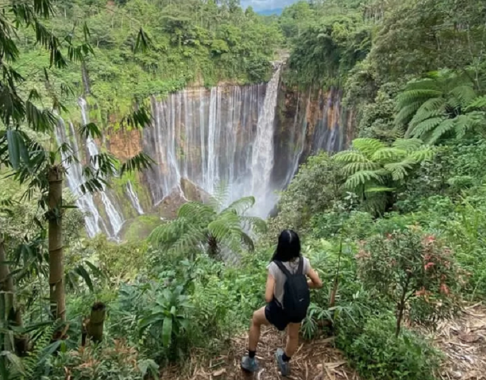 FOTO DULU: Disparta Jatim jadikan objek wisata Tumpak Sewu Lumajang sebagai andalan memenuhi target 400 wisnus berkunjung ke Jatim.