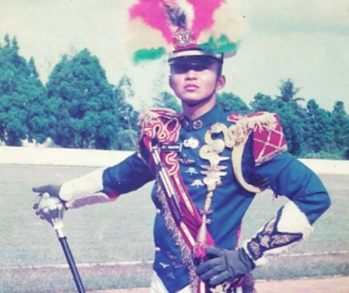 MAYORET: Masa muda Wamildan Tsani Panjaitan saat masih menjadi taruna Akademi Angkatan Udara