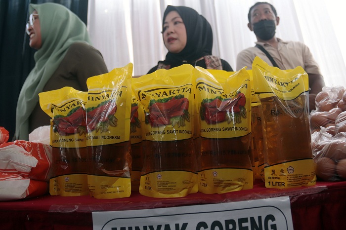NAIK: Harga MinyaKita mengalami kenaikan dalam sepekan terakhir menjadi Rp 17.000 hingga Rp 18.000 per liter.