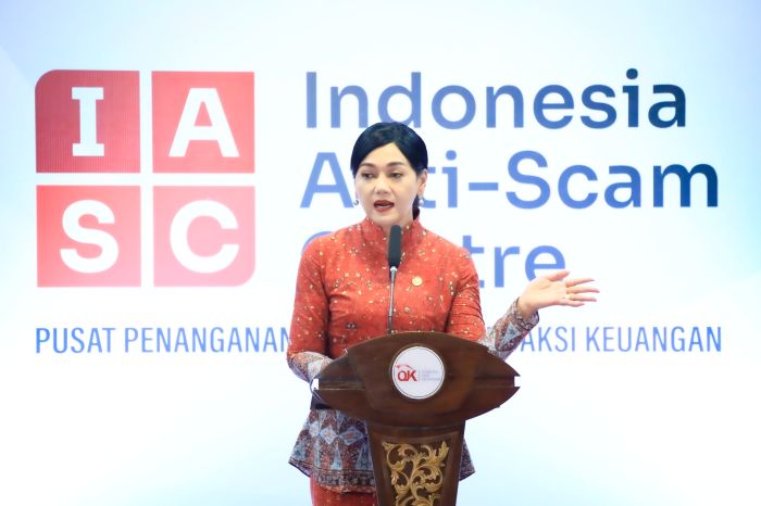 SERIUS: Kepala Eksekutif Pengawas Perilaku Pelaku Usaha Jasa Keuangan, Edukasi dan Pelindungan Konsumen OJK Friderica Widyasari Dewi  
