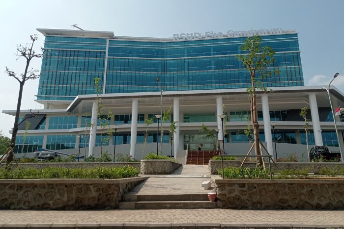 BARU: RSUD Eka Candrarini di Surabaya Timur yang dibangun untuk melayani Kesehatan ibu dan anak.