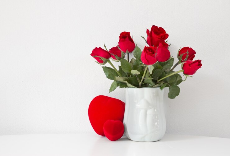 INDAH: Bunga menjadi salah satu symbol kasih saying yang lazim diberikan kepada seseorang saat Valentine Day.