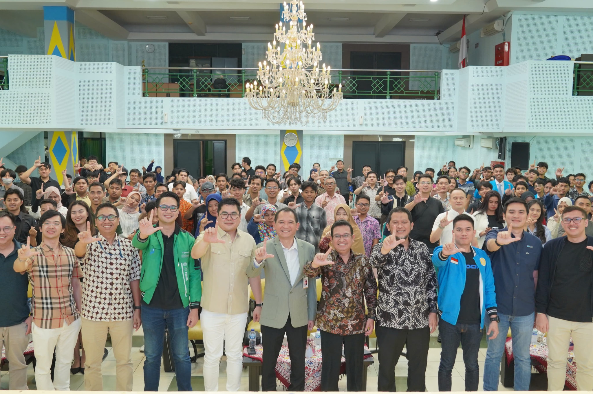 BELAJAR: Bulan Literasi Kripto (BLK) 2025 digelar OJK Jatim di kampus Universitas Airlangga Surabaya, Senin (17/2/2025).