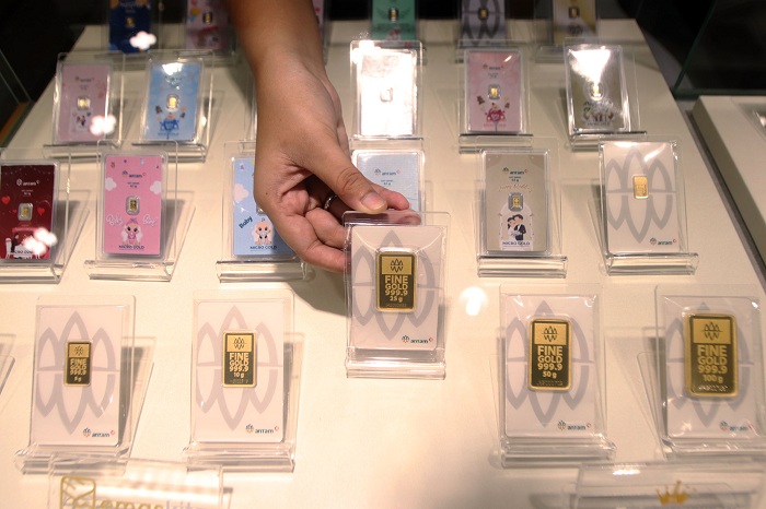 UNIK: Sejumlah variasi logam mulia keluaran PT Aneka Tambang (Antam) Tbk.