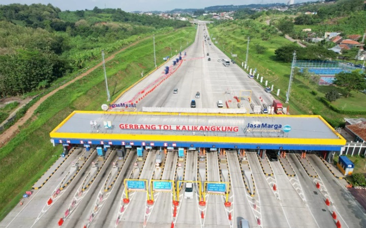 SUDAH SIAP: Jasa Marga memastikan seluruh ruas jalan tol yang dikelolanya siap beroperasi selama periode libur Lebaran 2025.
