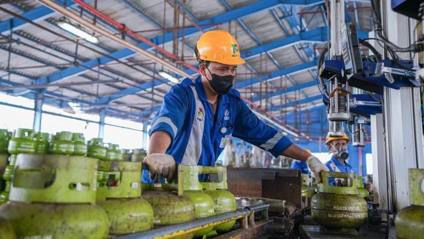 SIAP-SIAP: Pertamina Patra Niaga siagakan ribuan agen dan pangkalan LPG 3 kg jelang Lebaran guna memastikan ketersediaan stok bagi masyarakat di seluruh Indonesia.