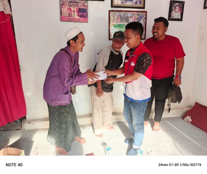 TERIMA KASIH: Pertamina Patra Niaga Jatimbalinus memberikan penghormatan atas jasa almarhum yang telah menjadi pahlawan distribusi energi di masa Idulfitri ini.