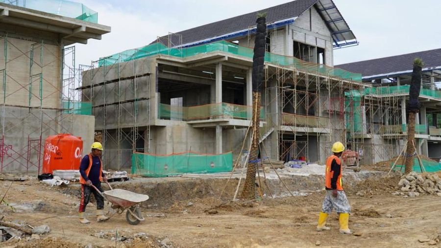 PERUMAHAN: Sektor properti berkontribusi sebesar 7,2 persen dari total realisasi investasi nasional di sepanjang tahun 2024.