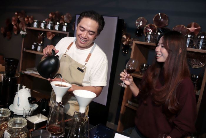 PAIRING COFFEE: Kopi sekarang ini bukan sekadar komoditas, tapi sudah menjadi bagian dari gaya hidup masyarakat.