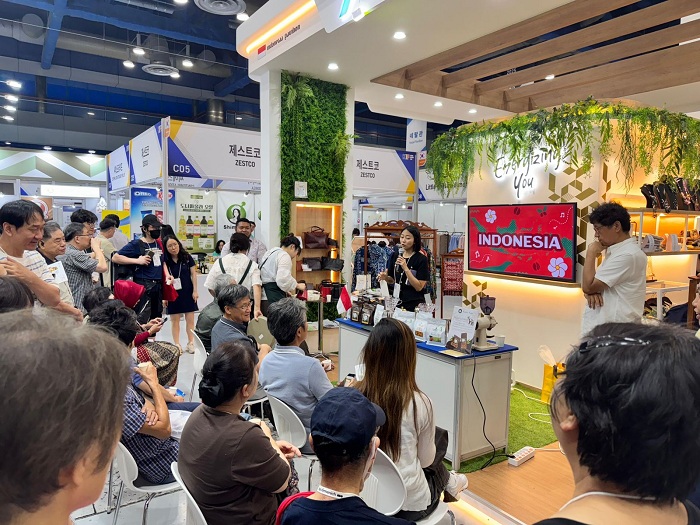 RAMAI: Pertamina menyertakan UMKM binaan mereka ke ajang Korea Import Fair (Koima) 2025 pada 7-9 Juli 2025 di Coex Hall, Seoul, Korea Selatan.