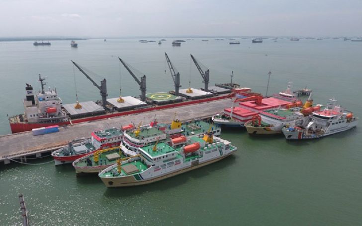 INFRASTRUKTUR: Java Integrated Industrial Port and Estate (JIIPE) di Kabupaten Gresik menjadi kawasan ekonomi khusus yang banyak diminati investor.