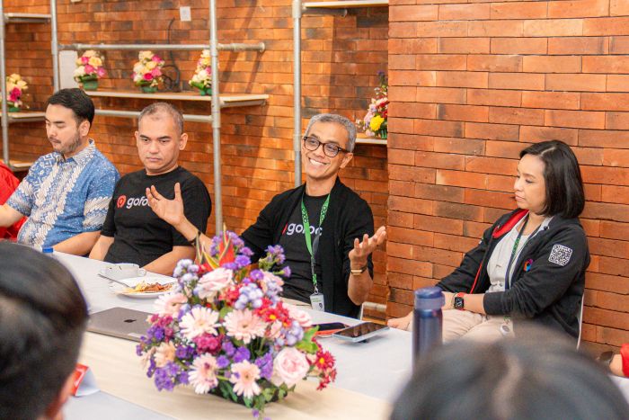 DISKUSI: Pojok Belajar menjadi upaya untuk mewujudkan keinginan pemerintah mewujudkan rasio kewirausahaan 8 persen di tahun 2045.