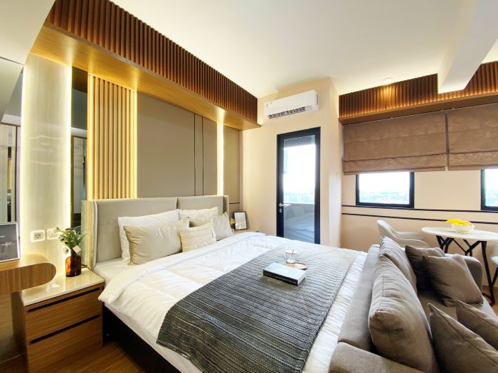 MEWAH: Show unit tipe Devina di Apartemen CitraLand Vittorio yang lebih luas dan nyaman.