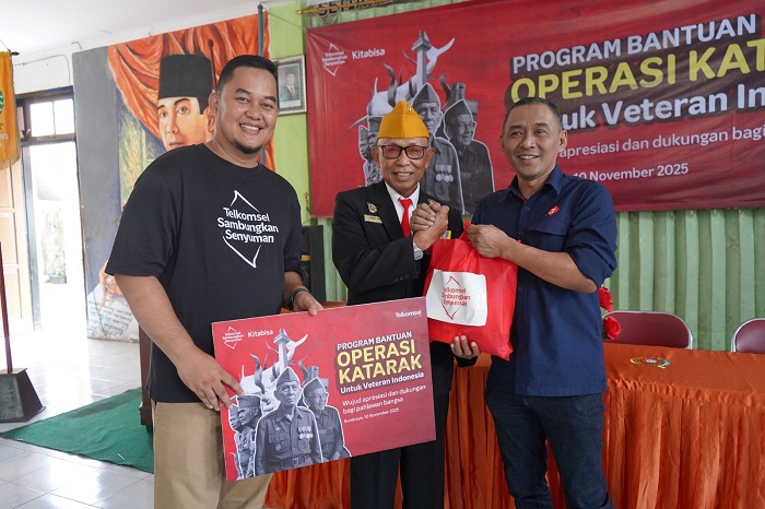 APRESIASI: Kolaborasi Telkomsel dan Kitabisa untuk mengapresiasi perjuangan para pahlawan berupa operasi katarak gratis