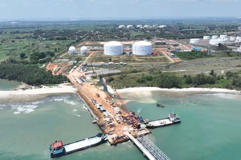 INFRASTRUKTUR: Proyek LPG Tuban yang dikerjakan WIKA menjadi bagian penting dalam upaya memperkuat infrastruktur energi nasional.