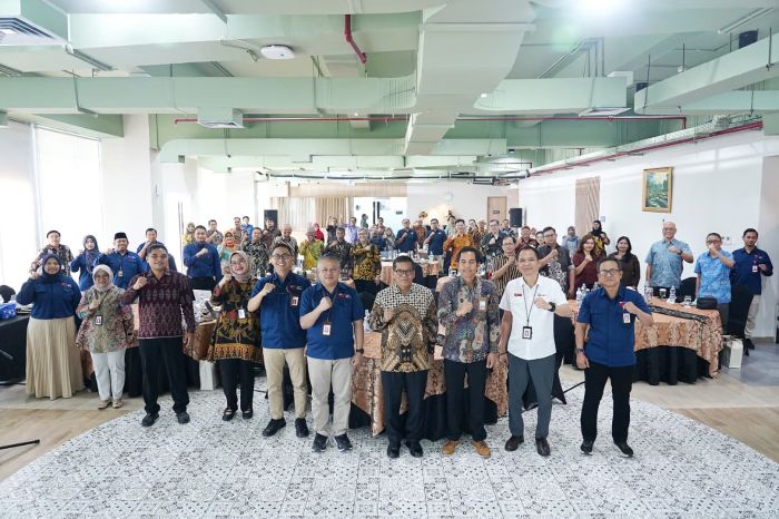 KOMPAK: OJK Provinsi Jawa Timur menggelar Evaluasi Kinerja Dana Pensiun 2025: Peningkatan Kinerja Melalui Rencana Bisnis yang Responsif Terhadap Perubahan Ekonomi.