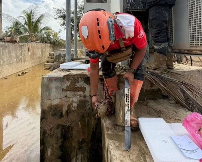 KERJA KERAS: TelkomGroup berfokus pada langkah pemulihan lanjutan yakni pengaktifan kembali beberapa titik base transceiver station (BTS) di lokasi bencana Sumatera dan Aceh.