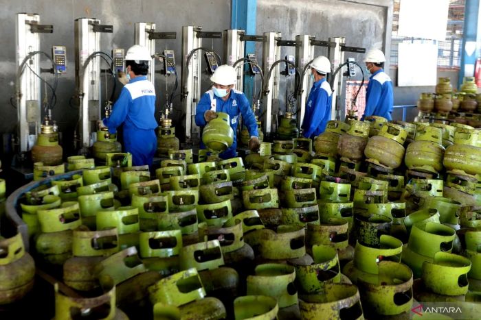 GAS MELON: Menyambut puncak Tahun Baru 2026, stok BBM dan LPG nasional diklaim berada di atas rata-rata nasional yakni sekitar 20 hari.