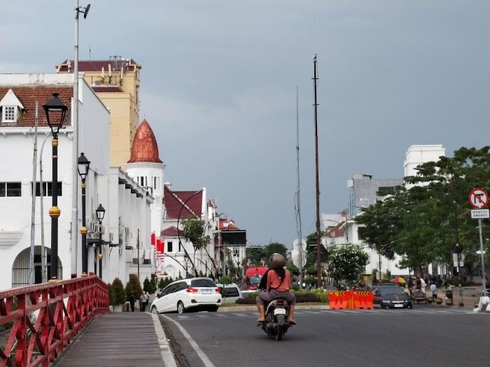ELOK: Kawasan Kota Lama Surabaya menjelma menjadi objek wisata andalan yang menjadi jujugan wisatawan domsetik maupun asing.