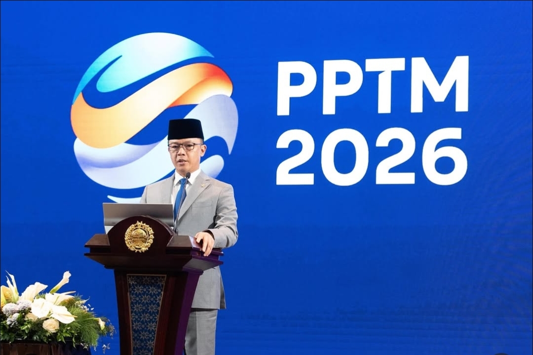 CAPAIAN: Menteri Luar Negeri RI Sugiono menyampaikan Pernyataan Pers Tahunan Menteri Luar Negeri (PPTM) 2026.