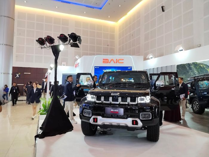 RUTIN: Pameran menjadi salah satu strategi Agen Pemegang Merek (APM) maupun Agen Tunggal Pemegang Merek (ATPM) untuk mendongkrak penjualan produk otomotif mereka.