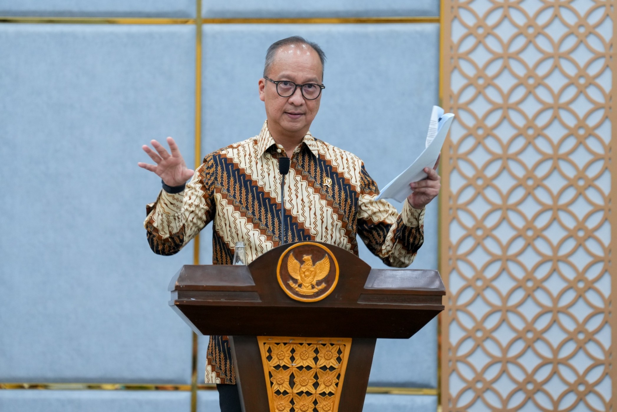 BERSIAP: Menperin sampaikan optimisme sektor industri yang akan serap ratusan ribu tenaga kerja baru dari ribuan perusahaan industri.