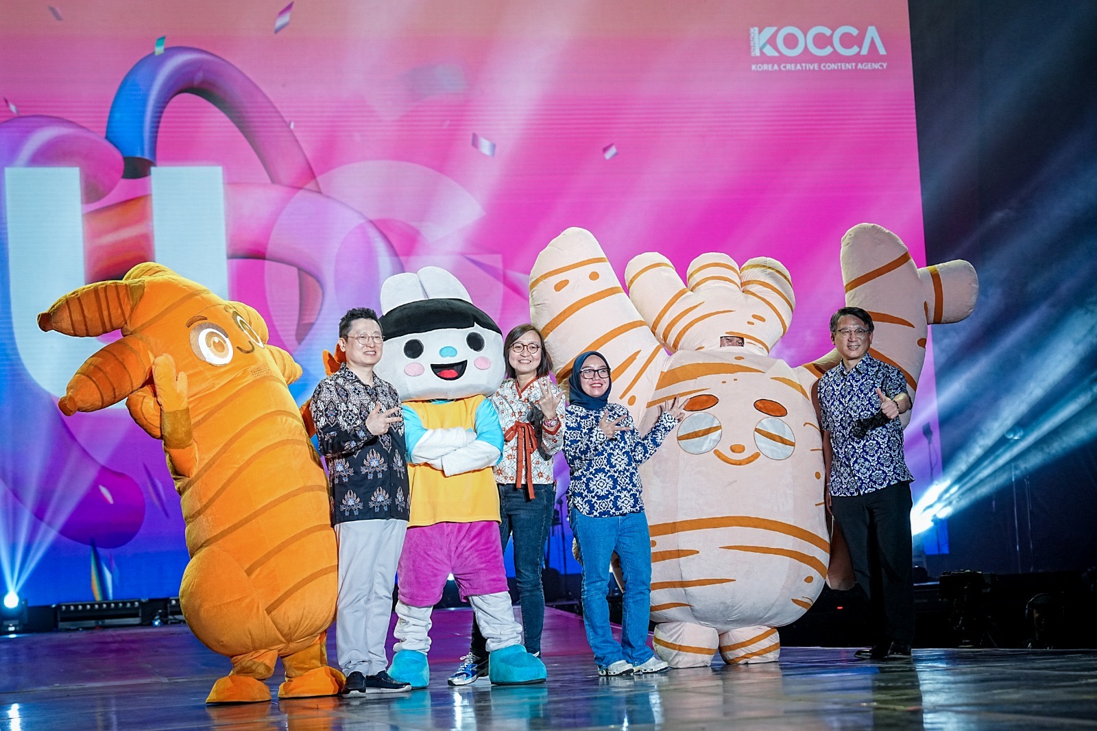 KOLABORASI: Kementerian Ekonomi Kreatif gandeng Korea Creative Content Agency (KOCCA) selenggarakan HUG K-Pop Concert