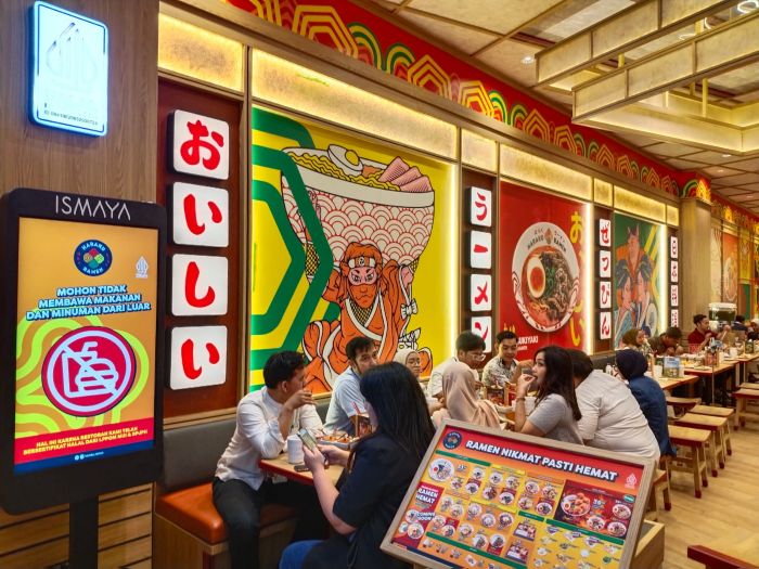 EKSPANSI: Ismaya Group menghadirkan Haraku Ramen di Icon Mall Gresik untuk semakin mendekatkan produk mereka ke generasi perintis dan keluarga.