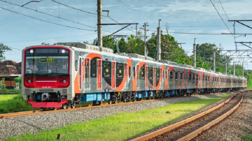 MELAJU: Rangkaian kereta (trainset) produksi PT Inka akan menambah armada yang dipunyai PT Kereta Commuter Indonesia.