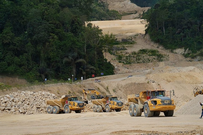 DIKEBUT: Proyek Tambang Emas Pani memasuki tahap menuju produksi emas perdana pada kuartal I/2026.